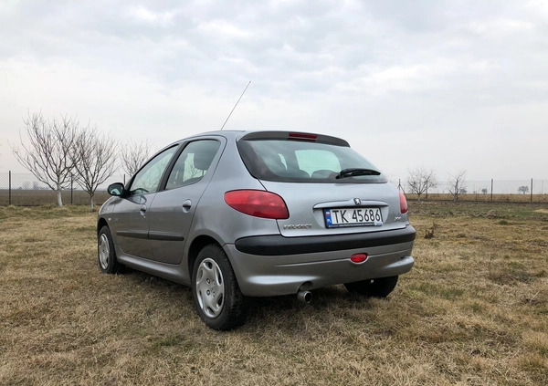 Peugeot 206 cena 7900 przebieg: 60800, rok produkcji 2003 z Piła małe 254